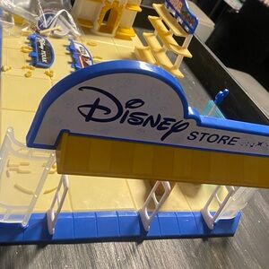 Disney Store Kids Building Playset with Blue and Yellow
